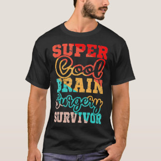 Brain Surgery Head Injury Tumor Cancer Survivor Aw Tシャツ