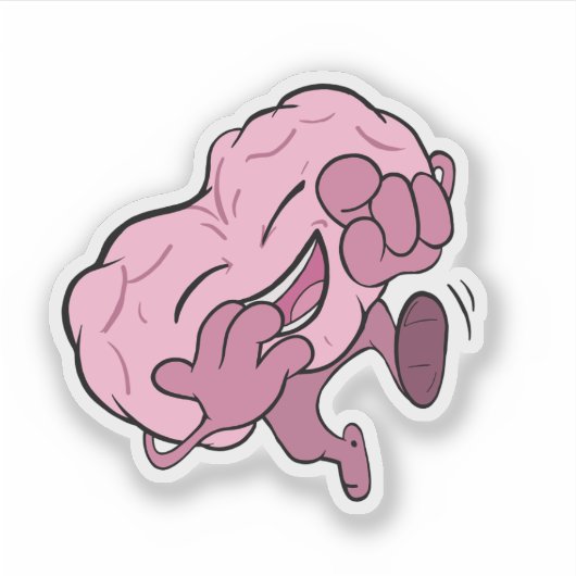 Brain Teaser Sticker  シール (正面)
