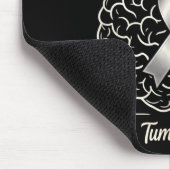 Brain tumor awareness wear gray in may strong マウスパッド (コーナー)