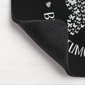 Brain tumor awareness wear gray in may strong マウスパッド (コーナー)