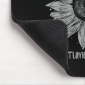 Brain tumor awareness wear gray in may strong マウスパッド (コーナー)