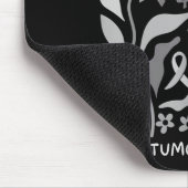 Brain tumor awareness wear gray in may strong マウスパッド (コーナー)