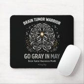 Brain tumor awareness wear gray in may strong マウスパッド (マウス)