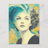 Brain Waves Collage ポストカード (正面)