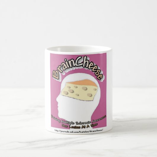 BRAINCHEESE…ちょうど別のものMS Blogosphの停止 コーヒーマグカップ (中央)