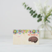 Brainer名刺なし 名刺 (スタンド正面)