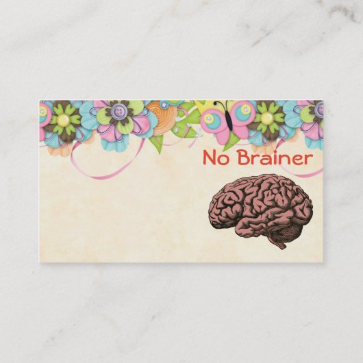 Brainer名刺なし 名刺 (裏面)
