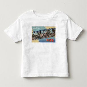 Brainerd、ミネソタ-大きい手紙場面 トドラーTシャツ