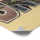 Brainerd, Minnesota – 大きな文字のシーン ポスター (角)