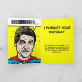 Brainfart Card Rick Perryの大尉 カード (内部)