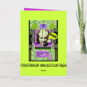 BRAINLADYの挨拶状 カード (裏面)