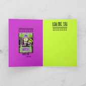 BRAINLADYの挨拶状 カード (内部)