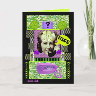 BRAINLADYの挨拶状 カード