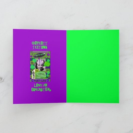 BRAINLADYカードBUH BYE カード (内部)