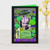 BRAINLADYカードBUH BYE カード (黄色い花)