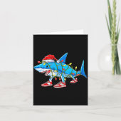 Brainrot Christmas Slang Gen Z Gen Alpha Meme Shar カード (正面)