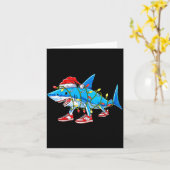 Brainrot Christmas Slang Gen Z Gen Alpha Meme Shar カード (黄色い花)