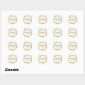 Brainrot Meme 誕生日パーティー ラウンドシール (シート)