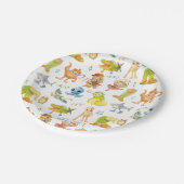 Brainrot Meme Birthday Party ペーパープレート (アングル)