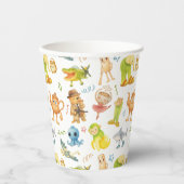 Brainrot Meme Birthday Party 紙コップ (正面)