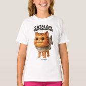Brainrot POP | Cataloni Puffballoona Tシャツ (正面)