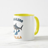 BrainRots TralaleroTralala- The Three-Legged Shark マグカップ (正面右)