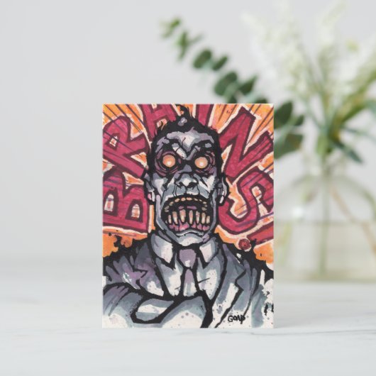 Brains!ポストカード – Goad ポストカード (スタンド正面)