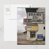 Brains 25セント（トランプ） ポストカード (正面/裏面)