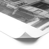 Brains 25セントB&W ポスター (角)