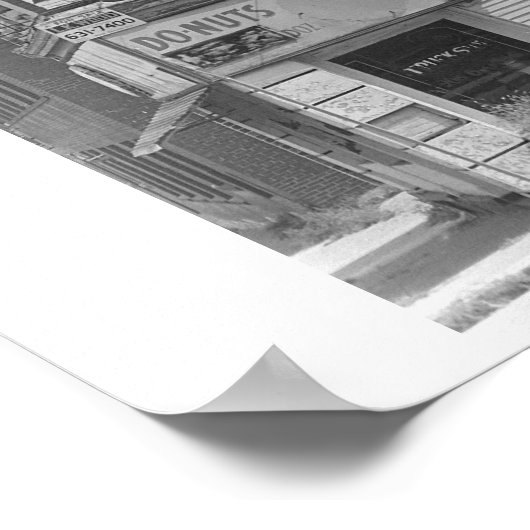 Brains 25セントB&W ポスター (角)