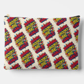 Brains Booksと大きなゴール-おもしろいバックツースクール アクセサリーポーチ (正面)