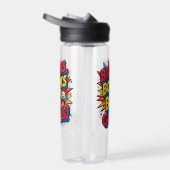 Brains Booksと大きなゴール-おもしろいバックツースクール ウォーターボトル (右面)