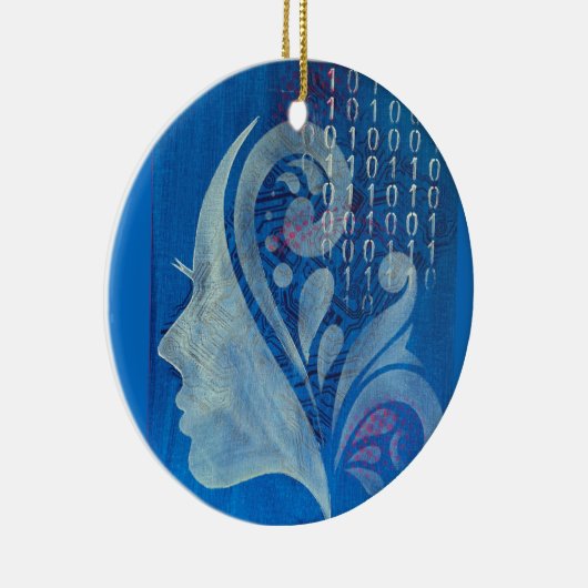 Brains & Bytes セラミックオーナメント (右)