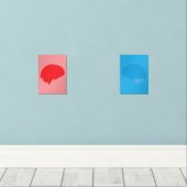 Brains in Red & Blue (ウッドフロア)