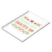 Brains Offスナック学内のランチブレイクノート ノートブック (左側)