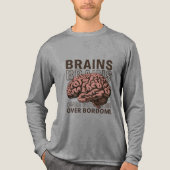 Brains Over Bordome トライブレンドＴシャツ (正面)