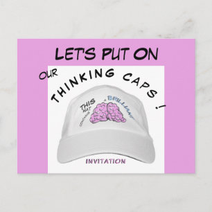 Brainstormおもしろいセッション招待状ポストカード ポストカード