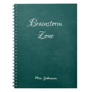 Brainstorm Zoneグリーンノートブック ノートブック