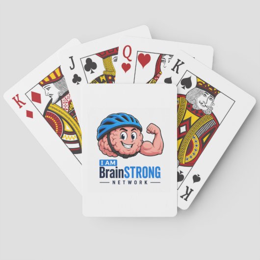 BrainSTRONG ネットワークカード トランプ (裏面)