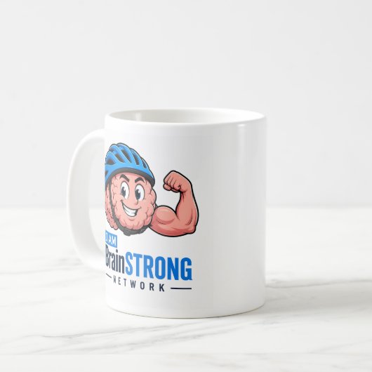 BrainSTRONG ネットワーク マグ (正面左)