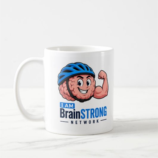 BrainSTRONG ネットワーク マグ (左)