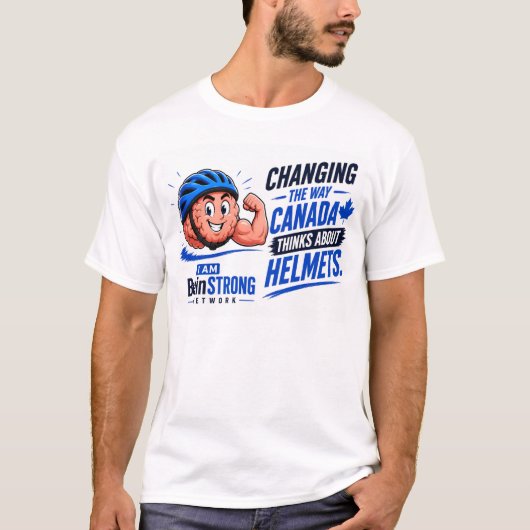 BrainSTRONG ネットワークTシャツ Tシャツ (正面)