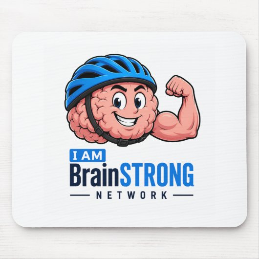 BrainSTRONG Network マウスパッド (正面)