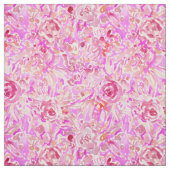 BRAINWASHの抽象的なピンクの珊瑚のBeachy花柄 ファブリック (見本)