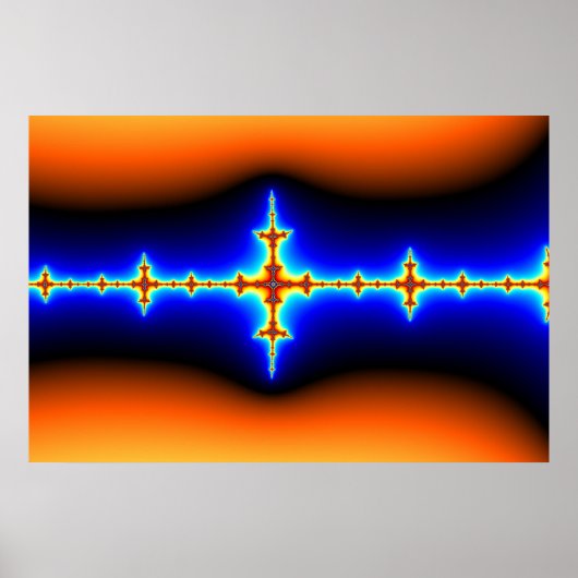 Brainwave – フラクタル ポスター (正面)