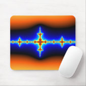 Brainwave – フラクタル マウスパッド (マウス)