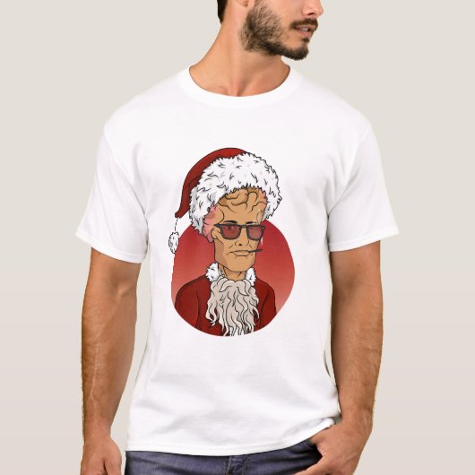 Brainy Bad Santa Tシャツ (正面)
