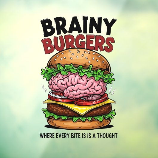 Brainy Burgers ウィンドウサイン (シート3)