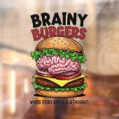 Brainy Burgers ウィンドウサイン (シート2)