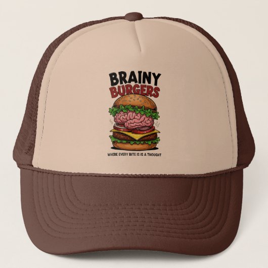 Brainy Burgers キャップ (正面)